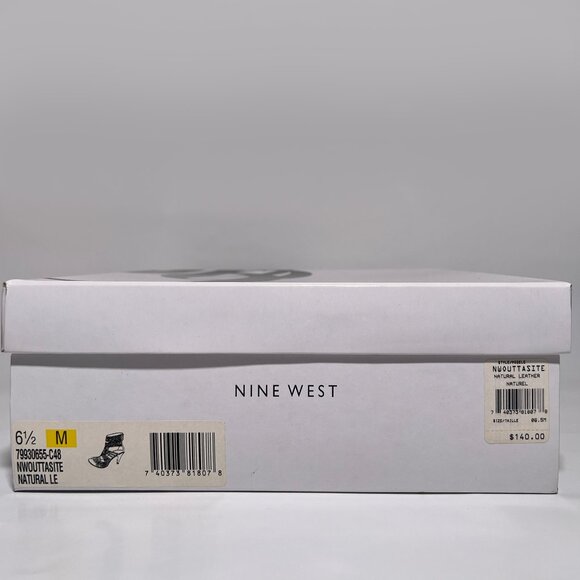 Nine West Outtasite Kitten Heel Sandal - Picture 9 of 9